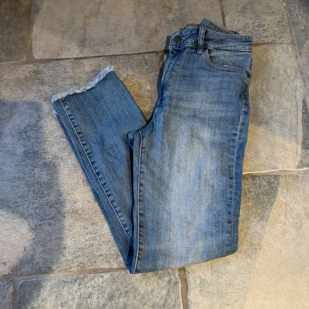 DL1961 Mara Ankle Instasculpt High‎ Rise Straight Jeans Newcastle Wash Size 27
